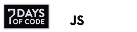 Logo 7 Days Of Code JavaScript