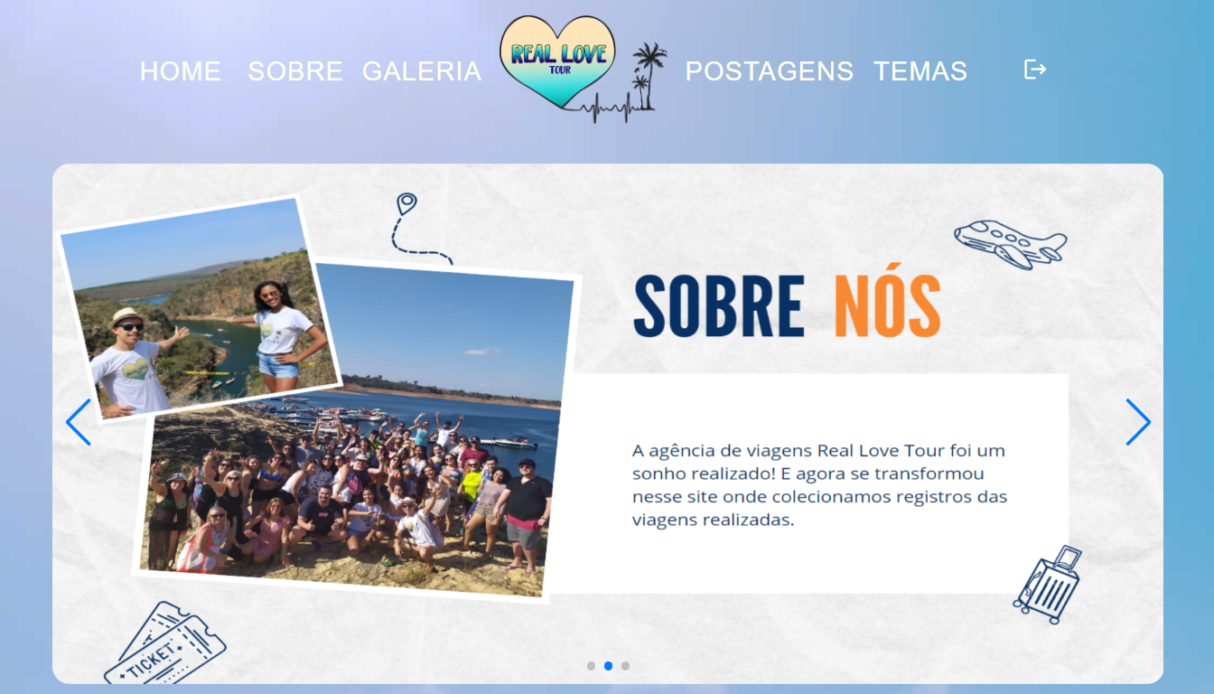 imagem do projeto Blog Real Love