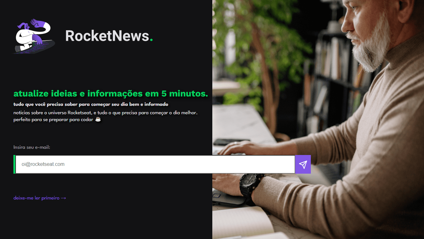imagem do projeto Newsletter